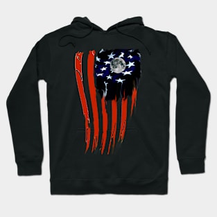 Love America Flag Hoodie